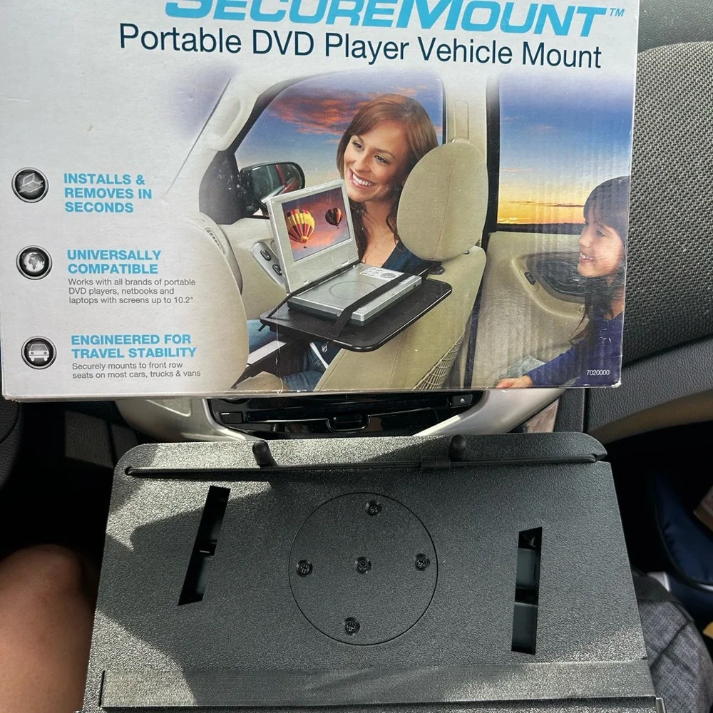SecureMount Portable DVD Player Vehicle Mount